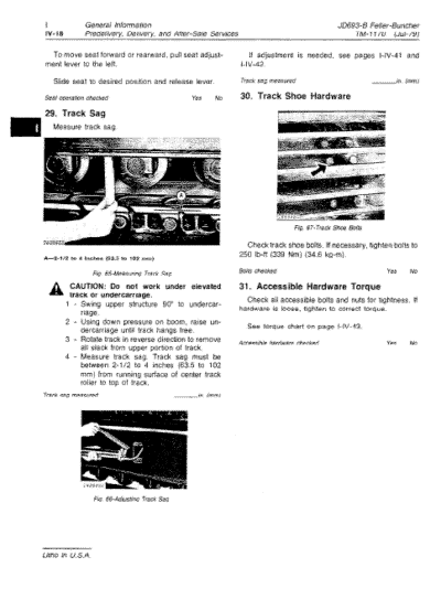 John Deere 693B Feller Buncher Service Manual - Image 3