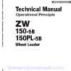 Hitachi ZW150-5B Wheel Loader Service Repair Manual