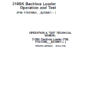 John Deere 310SK Backhoe Loader Repair Technical Manual (S.N after E219607 – )