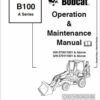 Bobcat B100 Loader Service Repair Manual