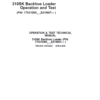 John Deere 310SK Backhoe Loader Repair Services Manual