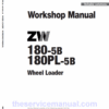 Hitachi ZW180-5A, ZW180-5B Wheel Loader Service Repair Manual