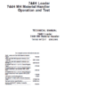 John Deere 744H and 744H MH Material Handler Loader Service Manual