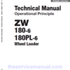 Hitachi ZW180-6 Wheel Loader Service Repair Manual