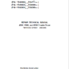 John Deere 450K, 550K, 650K Crawler Dozer Service Manual