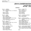 John Deere 310 Loader Backhoe Service Manual