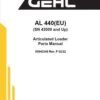 Gehl AL 440 Articulated Loader Repair Service Manual