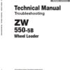 Hitachi ZW550-5B Wheel Loader Service Repair Manual