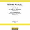 New Holland L213, L215, L216 Skid Steer Loader Service Manual