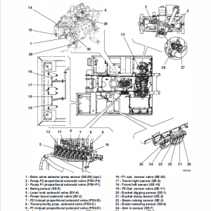 New Holland E215B, E245B Excavator Service Manual New Holland E215B, E245B Excavator Service Manual - Image 2