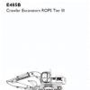New Holland E485B ROPS Excavator Service Manual