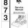 Bobcat 873 Skid-Steer Loader Service Manual