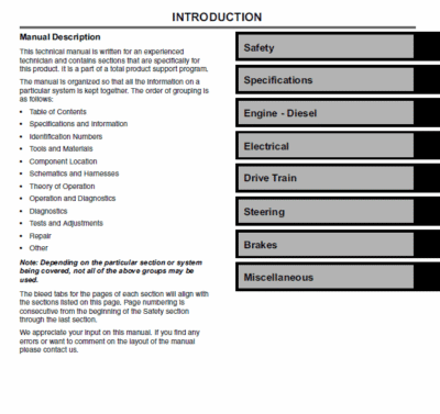 John Deere XUV 850D M-Gator Utility Vehicle Service Manual - Image 3