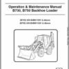 Bobcat B730, B750, B780 Loader Service Repair Manual