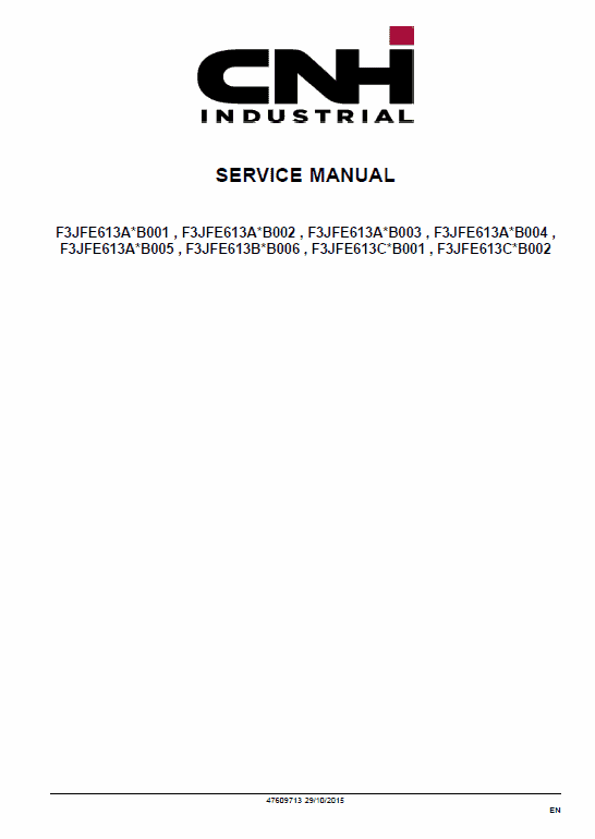 Cursor 16 SST Tier 4B (final) and Stage IV Engine Service Manual Cursor 16 SST Tier 4B (final) and Stage IV Engine Service Manual