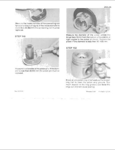 Case 580e Super 580 E Backhoe Loader Service Manual - Image 3