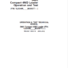 John Deere 344K Loader Repair Technical Manual
