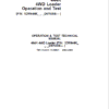 John Deere 444K 4WD Loader D-670308 Technical Manual