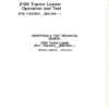 John Deere 210K Tractor Loader Repair Technical Manual