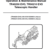 Bobcat TR40250 EVO versa Handler Telescopic Service Repair Manual