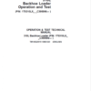 John Deere 310L Backhoe Loader Repair Service Manual SN