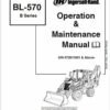 Bobcat BL570 (B-Series) Loader Service Repair Manual