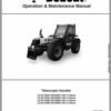 Bobcat TL30.70 HANDLER Telescopic Service Repair Manual