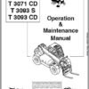 Bobcat T3071, T3071CD, T3093S, T3093CD versaHANDLER Telescopic Operation Manual