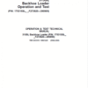 John Deere 315SL Backhoe Loader Repair Service Manual
