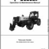 Bobcat T35.130 T35.140 T35.140S Telescopic Service Repair Manual
