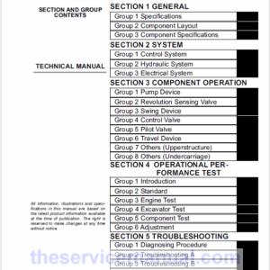Hitachi ZX60USB-3, ZX60USB-3F Excavator Service Repair Manual Hitachi ZX60USB-3, ZX60USB-3F Excavator Service Repair Manual - Image 3