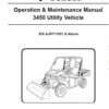 Bobcat 3450 Utility Vehicle Service Repair Manual