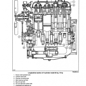 New Holland 4835, 5635, 6635, 7635 Tractor Service Manual New Holland 4835, 5635, 6635, 7635 Tractor Service Manual - Image 2