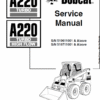 Bobcat A220 Skid-Steer Loader Service Manual
