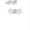 John Deere 210L Tractor Loader Repair Service Manual