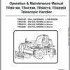 Bobcat TR35160, TR40250, TR45190, TR50210 versaHANDLER Telescopic Service Repair Manual