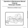 Bobcat TR38160, TR38160 EVO Telescopic Repair Manual