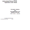 John Deere 300C Articulated Dump Truck Repair Service Manual