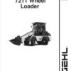 Gehl 721, 721T Wheel Loader Repair Service Manual