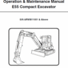 Bobcat E55 Compact Excavator Repair Service Manual