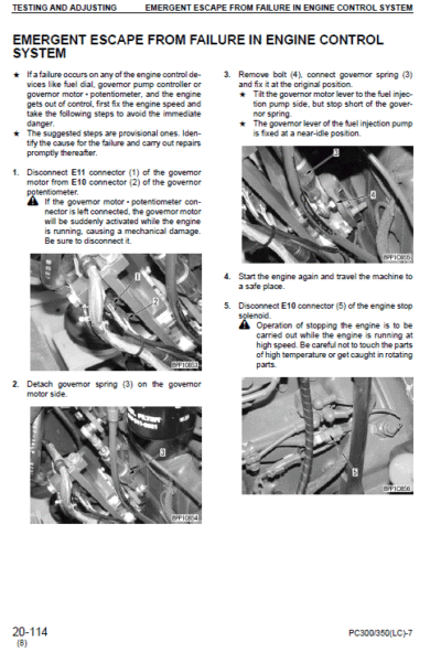 Komatsu PC300-7 PC300LC-7 Hydraulic Service Manual - Image 5