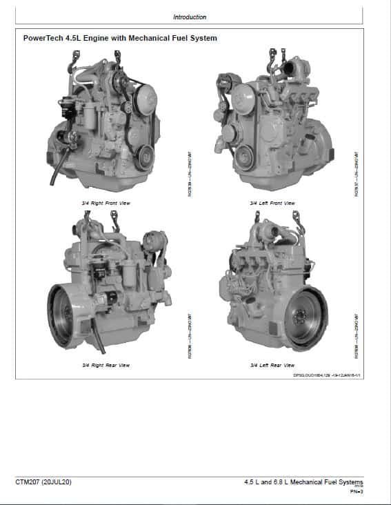 John Deere PowerTech 4.5L, 6.8L Diesel Engines Component Technical Manual John Deere PowerTech 4.5L, 6.8L Diesel Engines Component Technical Manual - Image 4