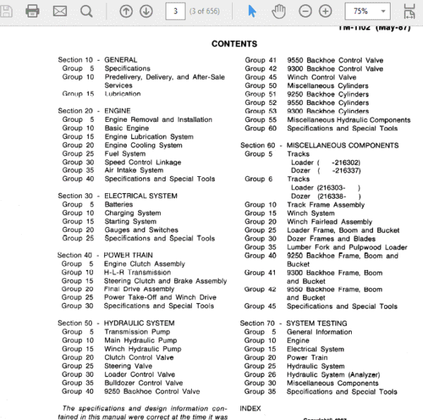 2-61-1.png John Deere 450C Crawler Service Manual TM1102