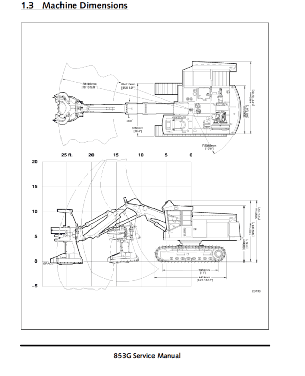 John Deere 853G Feller Buncher Service Repair Manual John Deere 853G Feller Buncher Service Repair Manual - Image 2