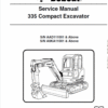 Bobcat 335 Compact Excavator Service Manual
