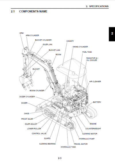 Case Cx17b Excavator Service Repair Manual - Image 3