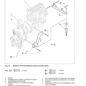 New Holland LW270.B Wheel Loader Service Manual New Holland LW270.B Wheel Loader Service Manual - Image 2