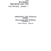 John Deere 75G Excavator Repair Service Manual