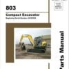 Gehl GE 803 Compact Excavator Repair Service Manual