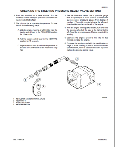Case 590SL 590 Super L Loader Service Repair Manual - Image 4